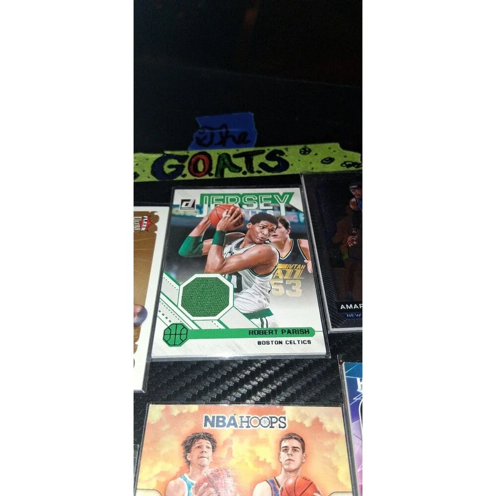 NBA Basketball Jersey Patch Memorabilia Trading Cards Lot of 6